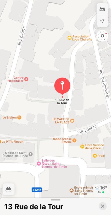Studio Rdc La Tour Saint-Étienne-de-Tinée 外观 照片